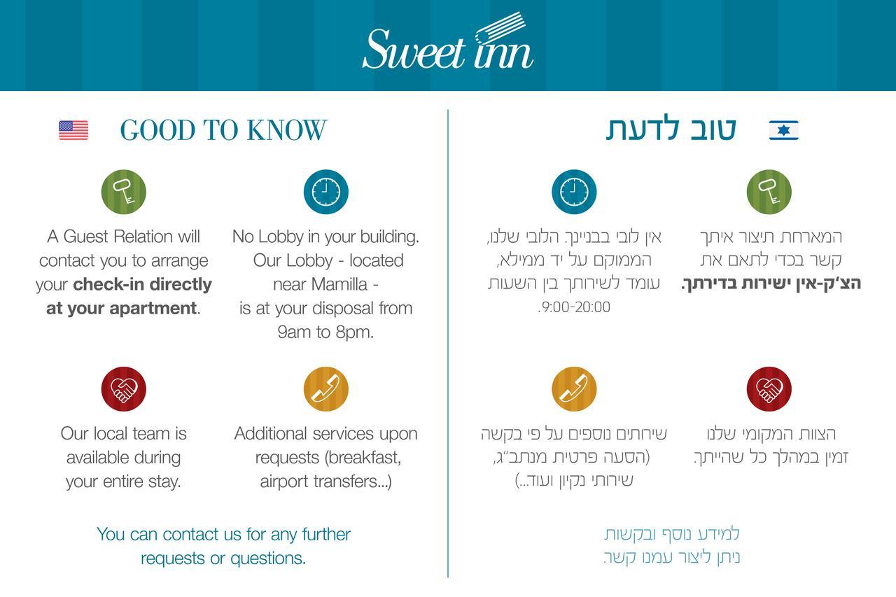 Sweet Inn - Smats Street Jeruzsálem Kültér fotó